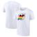 Men's Fanatics White New Jersey Devils Team Pride Logo T-Shirt