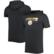 Men's New Era Heathered Black Pittsburgh Steelers Team Brushed Hood...