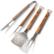 Officially Licensed MLB 3-Piece BBQ Set - Milwaukee Brewers