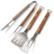 Officially Licensed MLB 3-Piece BBQ Set - New York Yankees