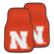University of Nebraska Carpet Car Mat Set - 2 Pieces