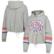 Women's '47 Heather Gray New England Patriots Upland Bennett Pullov...