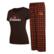 Women's Concepts Sport Brown/Orange Cleveland Browns Arctic T-Shirt...