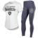 Women's Concepts Sport White/Charcoal Las Vegas Raiders Sonata T-Sh...