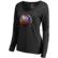 Women's Fanatics Black New York Islanders Midnight Mascot Long Slee...