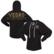 Women's Fanatics Black Vegas Golden Knights Jersey Lace-Up V-Neck L...