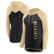 Women's Fanatics Black/Gold New Orleans Saints Forever Fan Full-Zip...