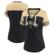 Women's Fanatics Black/Vegas Gold New Orleans Saints Blitz & Glam L...