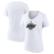 Women's Fanatics White Los Angeles Kings Alternate Logo V-Neck T-Shirt