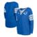 Women's New Era Blue Indianapolis Colts Lace-Up Notch Neck Long Sle...