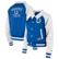 Women's New Era Royal Indianapolis Colts Coaches Raglan Full-Snap J...
