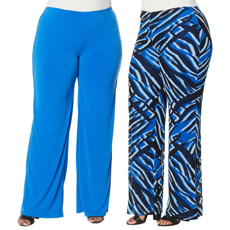 qvc iman palazzo pants