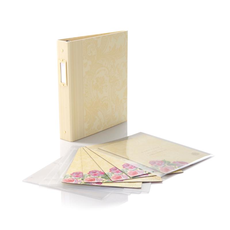 Anna Griffin 5 Page Magnetic Storage Binder 9892194 Hsn Page Magnetic Storage Binder, Anna Griffin Craft Room Furniture