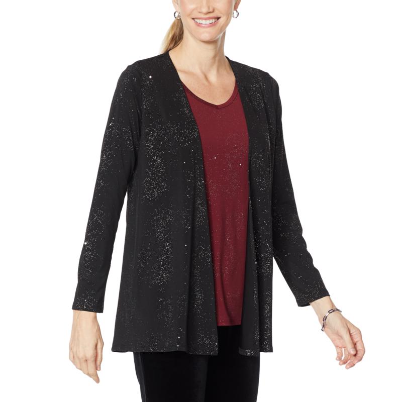 sparkle cardigan womens