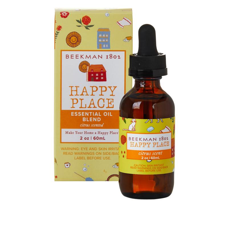 Beekman 1802 Happy Place 2oz. Essential Oil Fragrance-Citrus Scent AS®