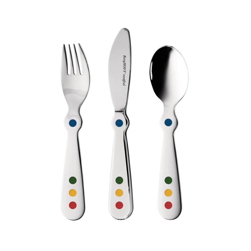 BergHOFF Ralph Kramer Children's Circus Stainless Steel Flatware Set