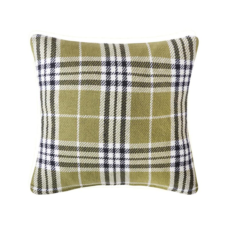 C&F Home Max Plaid Tarragon Pillow