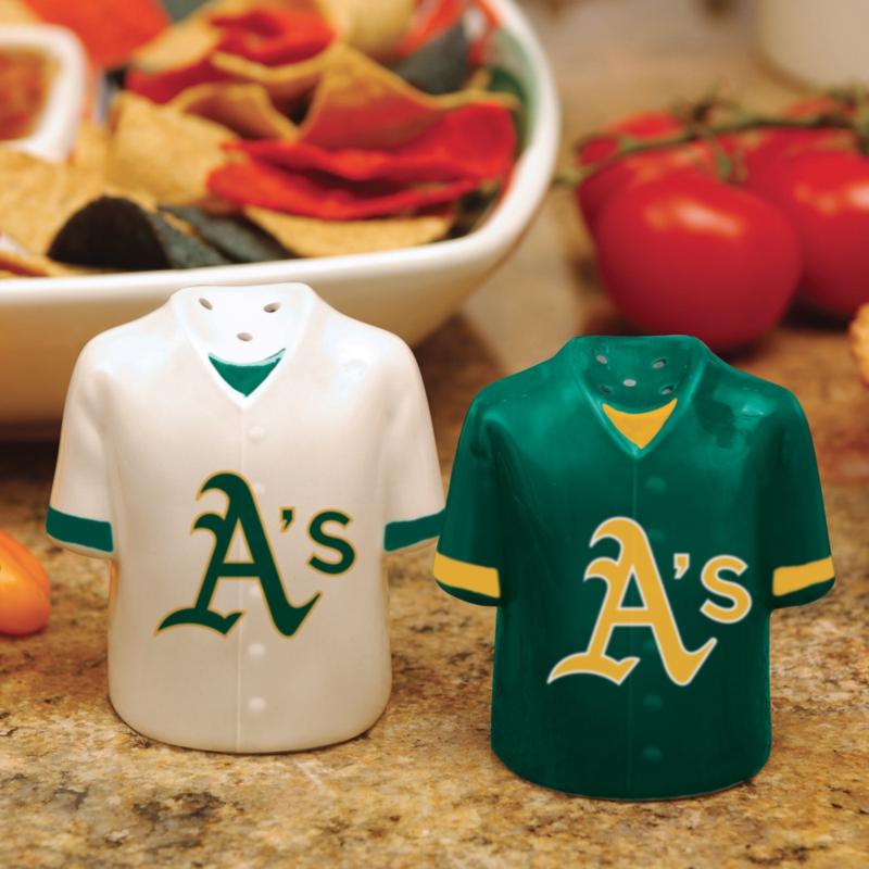 MLB Sports Team Ceramic Salt and Pepper Shakers