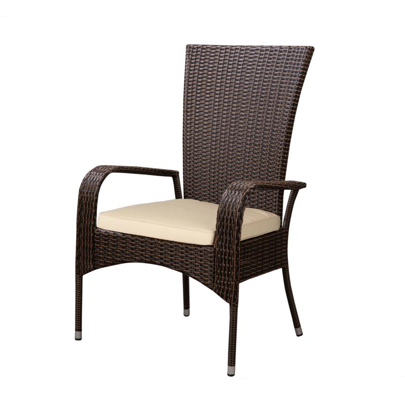 Comfort Height Coconino Armchair In Mocha All Weather Wicker 9853077 Hsn Comfort Height Coconino Armchair In Mocha All Weather Wicker 9853077 Hsn