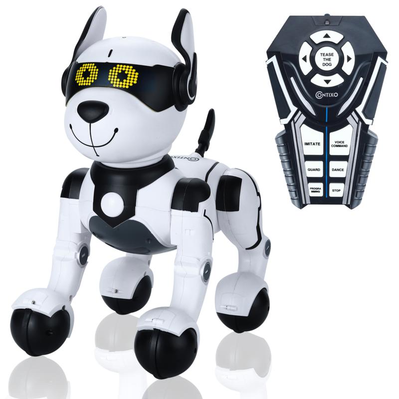 interactive robot dog toy