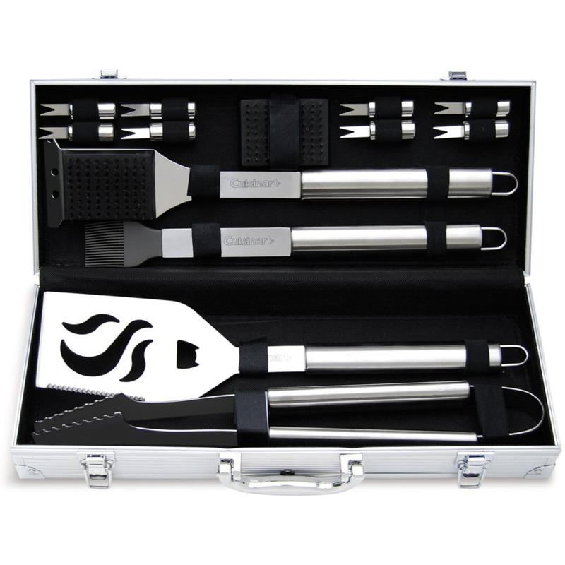 Cuisinart 14-piece Deluxe Grilling Tool Set with Case