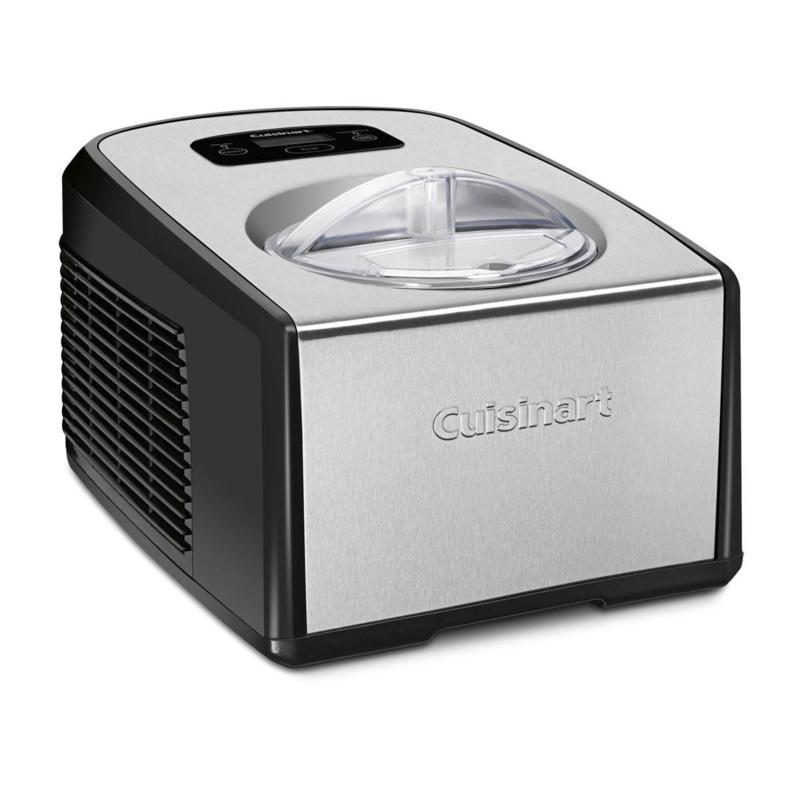 Cuisinart ICE100 Compressor Ice Cream & Gelato Maker, Stainless Steel