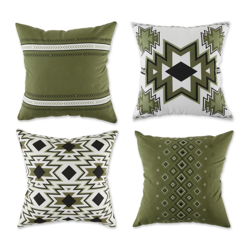 aztec print pillows