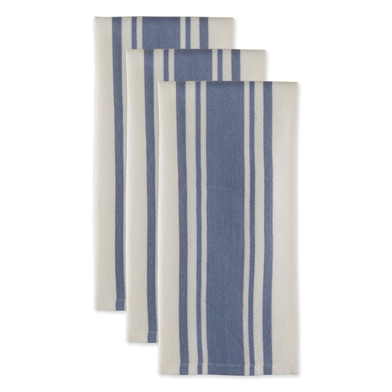 Design Imports Chef Stripe Kitchen Towels 3-pack - 9910908 ...