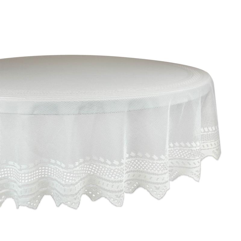 Design Imports Nordic Lace Tablecloth 70 Inch Round 9309137 Hsn Design Imports Nordic Lace Tablecloth, Lace Tablecloths 120 Round