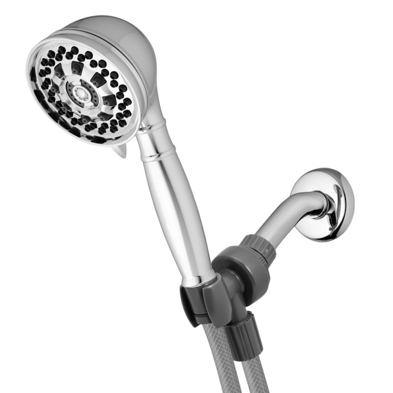 EMG Waterpik 6Spray Mode PowerPulse Handheld Shower Head in Chrome 9119689 HSN
