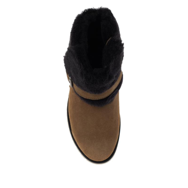 emu oxley fur cuff boot