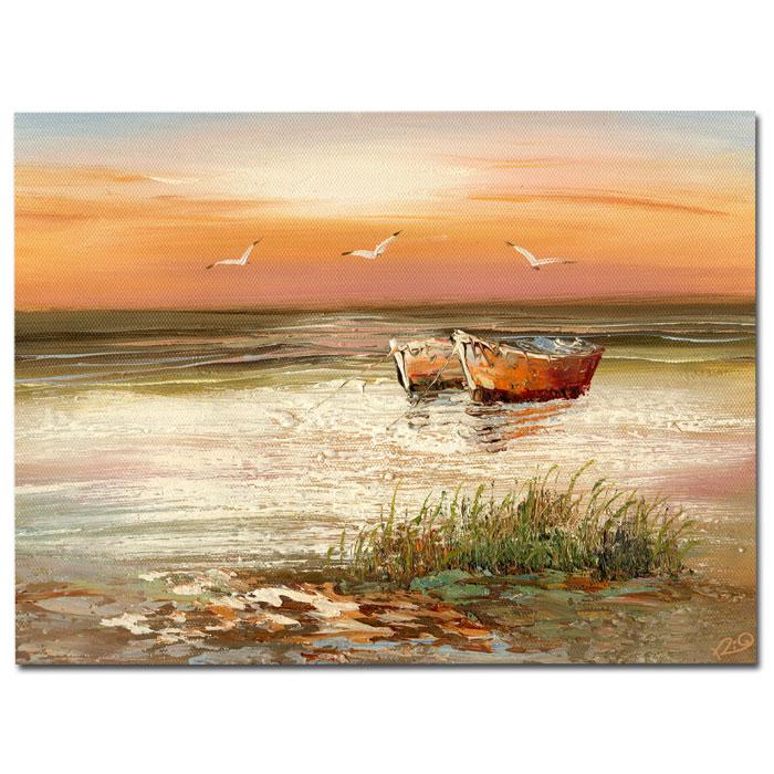 Rio 'Florida Sunset' Canvas Art Print   32" x 24"