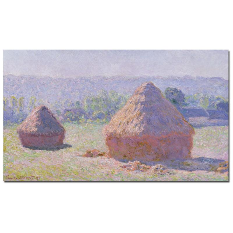 Giclee Print - Grainstacks at the End of Summer 1891