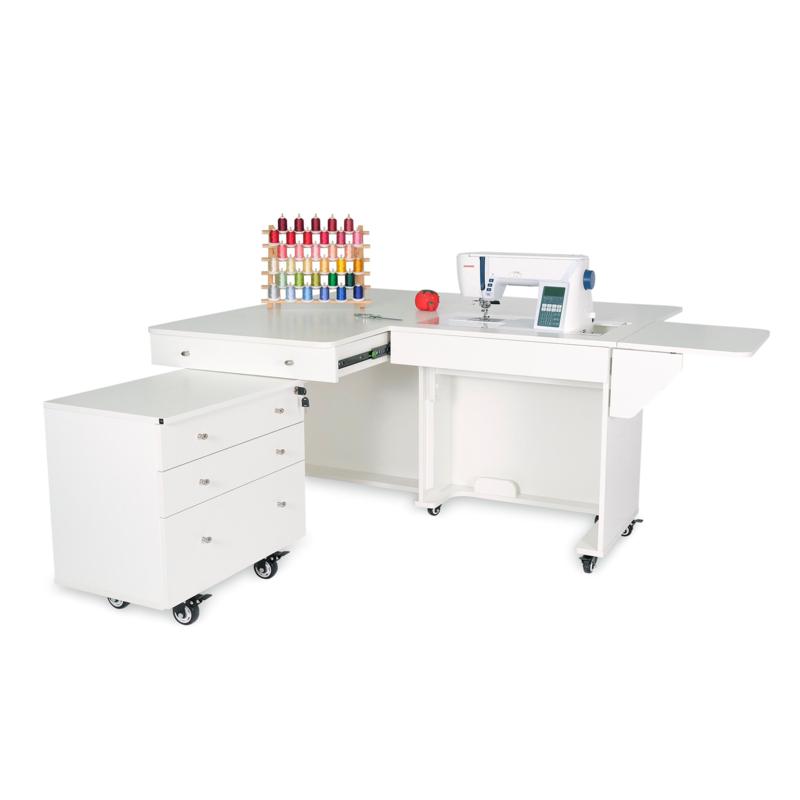 Kangaroo Cabinets Kangaroo Sewing Cabinet w Joey II 3-Drawer Cabinet