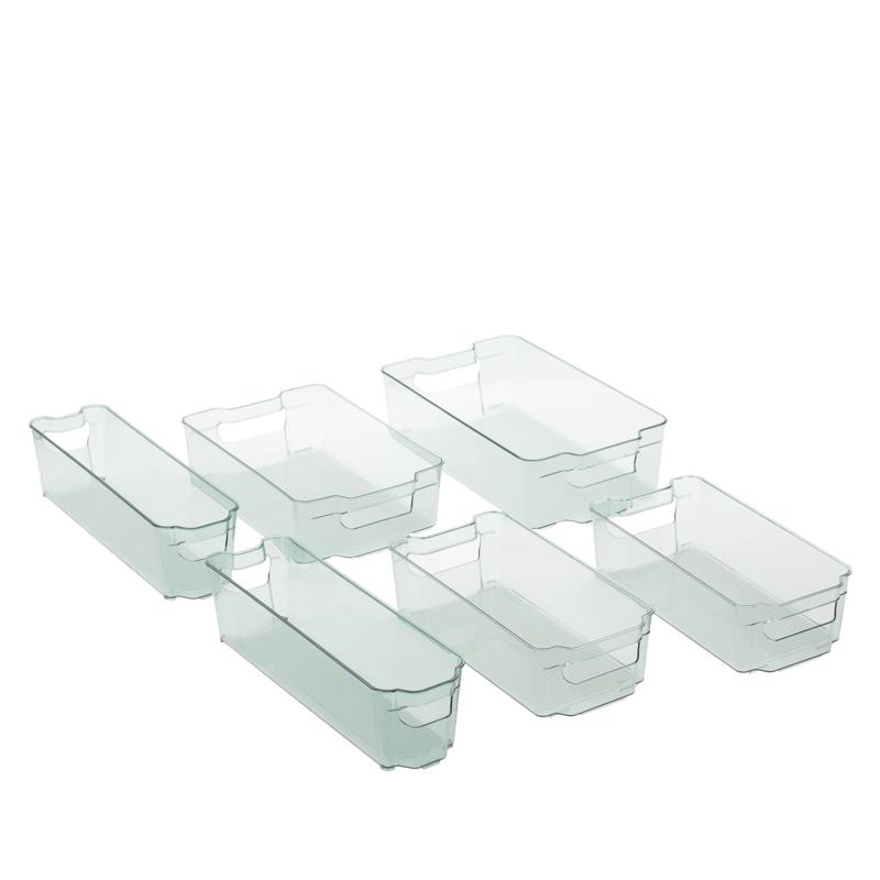 Kinetic 6-piece Fridge & Pantry Organizer Set with Labels