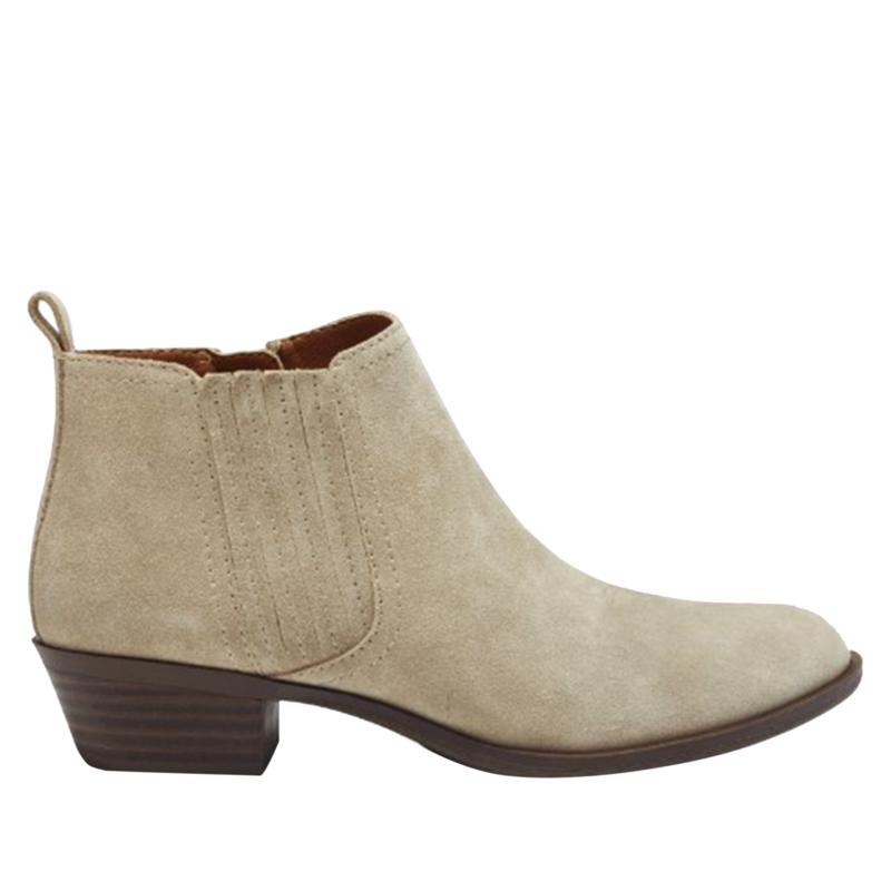 suede leather booties