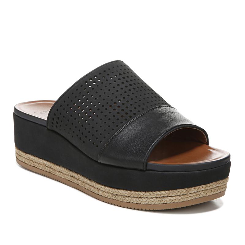 platform slide sandals