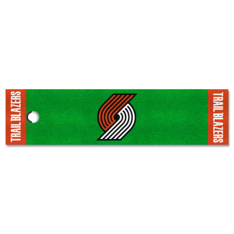 Officially Licensed NBA Putting Green Mat - Portland Trail Blazers