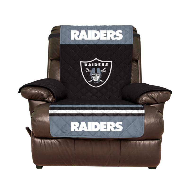 Officially Licensed NFL Recliner Cover Las Vegas Raiders 20127931 HSN