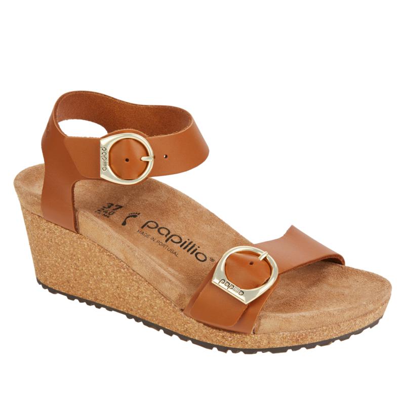 Papillio by Birkenstock Soley Leather Wedge Sandal