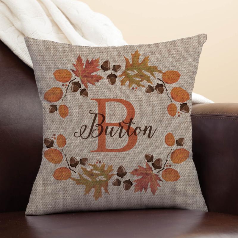 autumn throw pillows