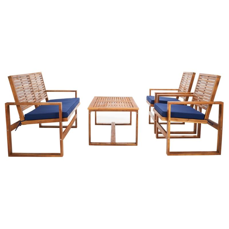 Safavieh Ozark 4 piece Outdoor Set   8082300