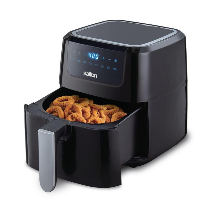 Salton XL Digital Air Fryer, 5.3Quart 20148907 HSN
