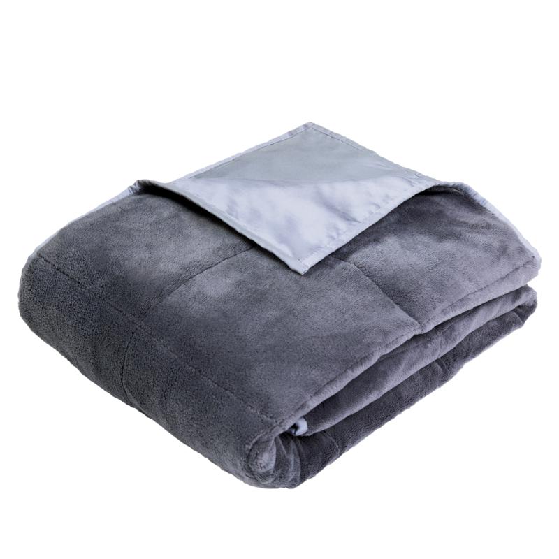 sharper image 12 lb weighted blanket