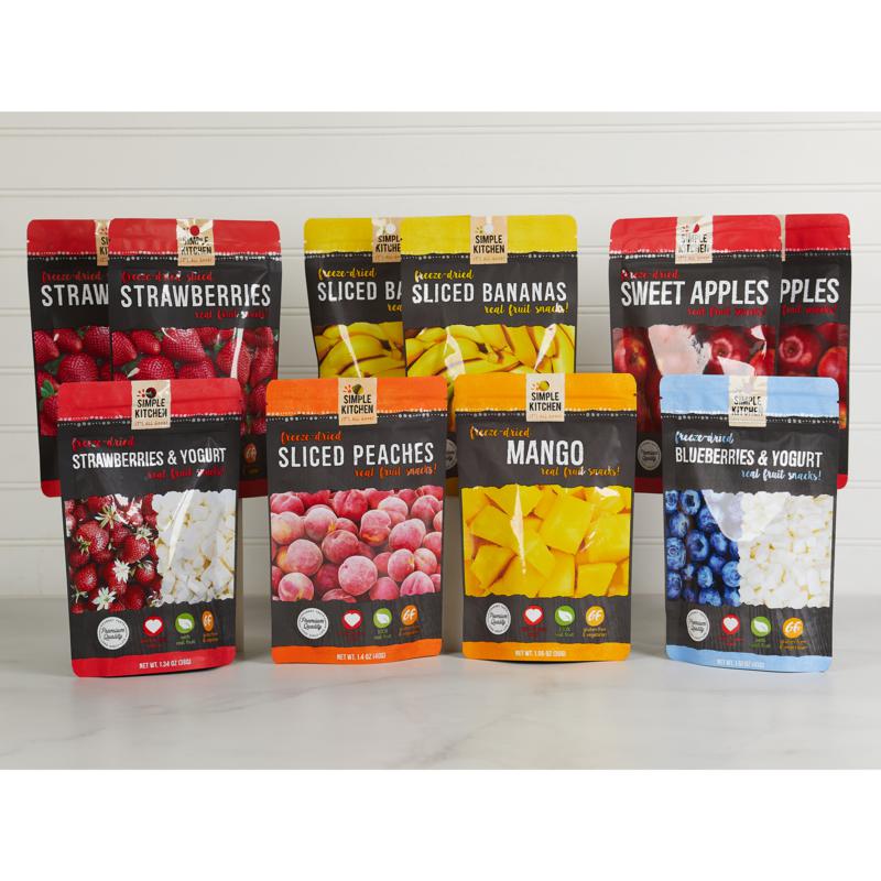 Simple Kitchen 10-pack Variety Freeze-Dried Fruit Auto-Ship®