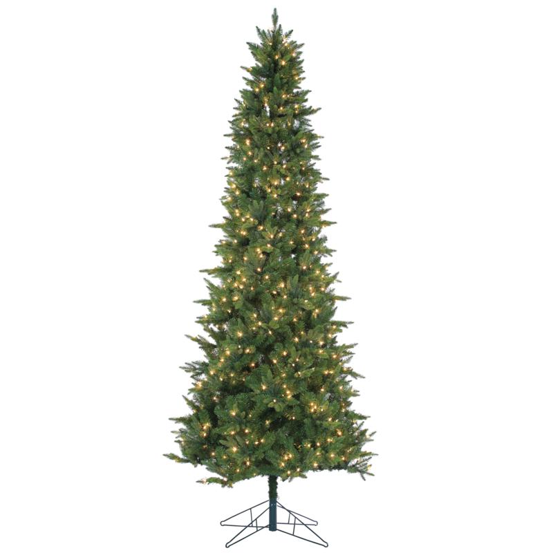 Sterling 9' Natural Cut Salem Spruce Lighted Christmas Tree   7937971