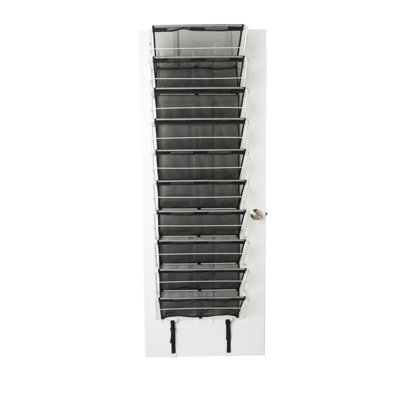 metal door shoe rack