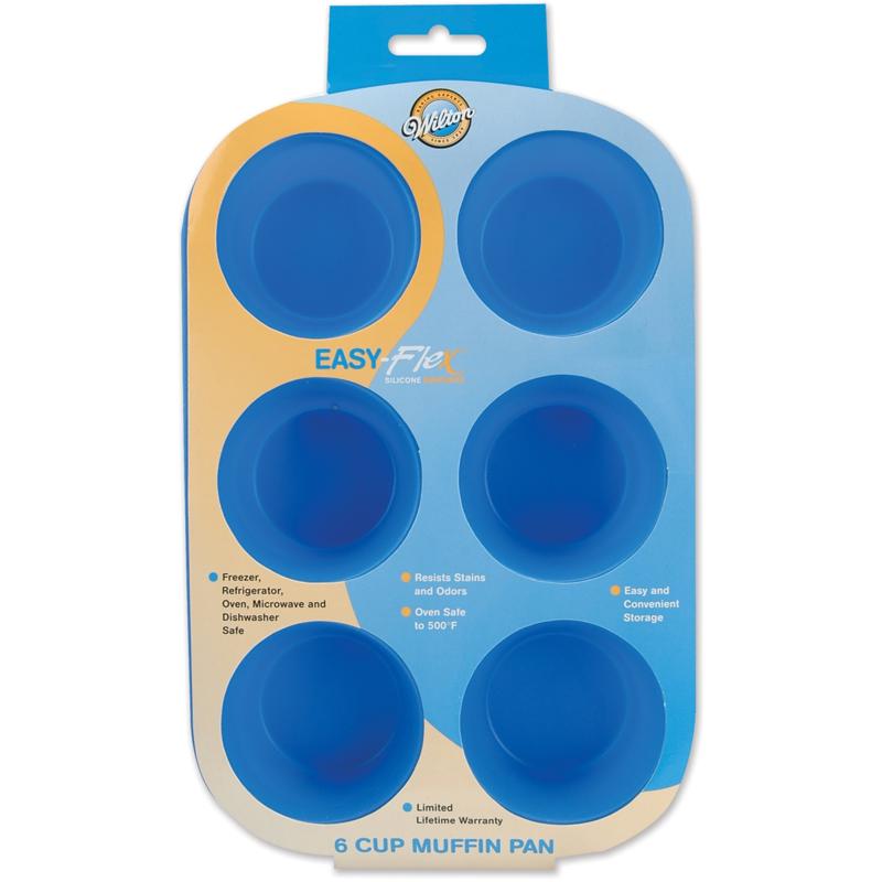wilton silicone muffin pan