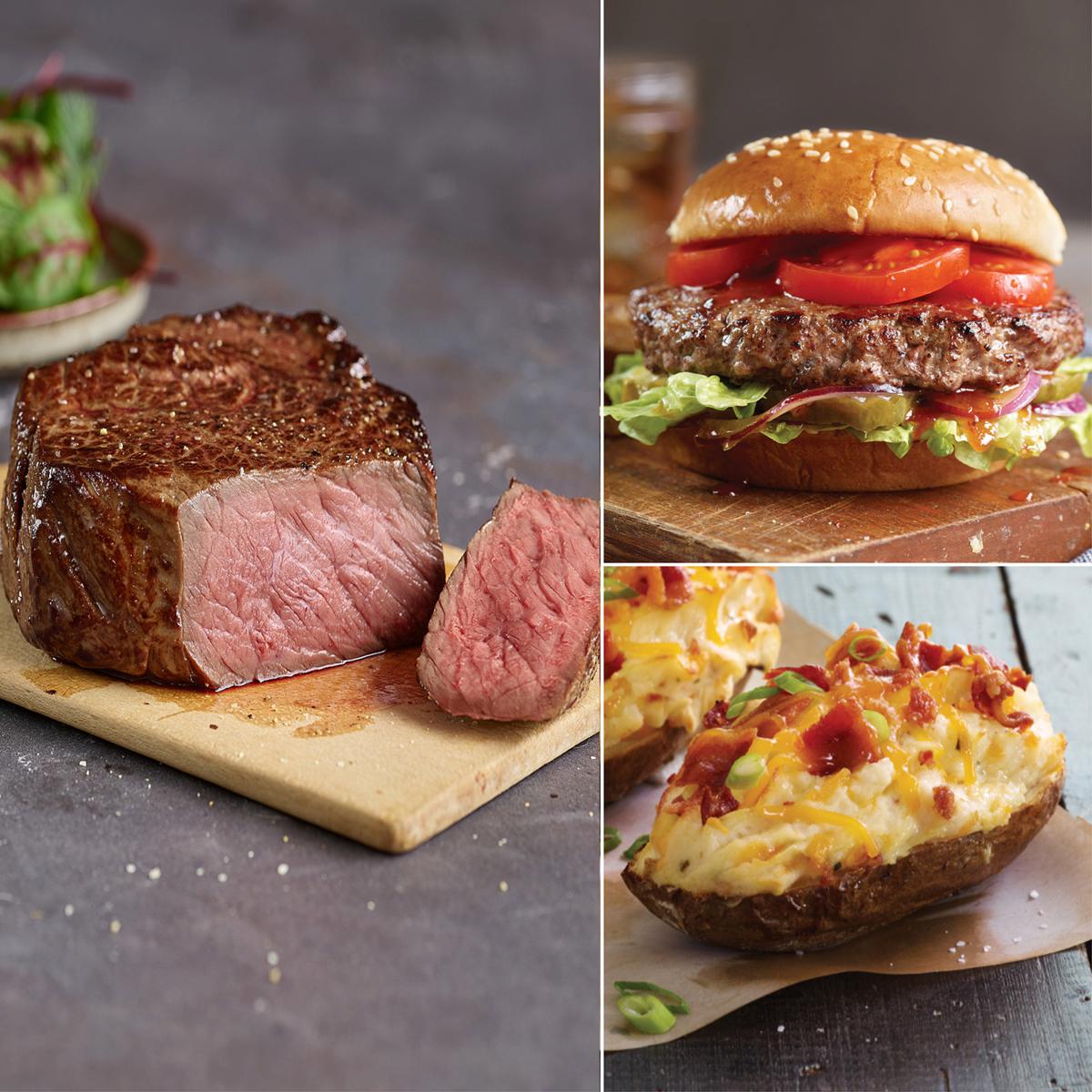 Kansas City Steaks 12 Steakburgers, 4 Sirloins, 4 Potatoes 20164596