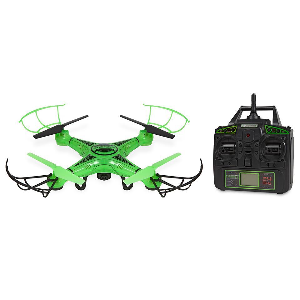 World Tech Toys StrikerX GlowInTheDark RC HD Camera Drone